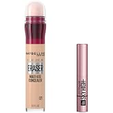 Maybelline New York Instant Anti Age Eraser Kapatıcı 01 Light 6.8 m &amp; Mini Lash Sensational Sky High Maskara Makyaj Seti
