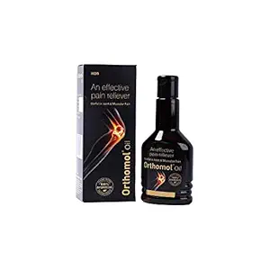 Orthomol Ayurvedic Pain Relief Oil 25 ml for Joint Pain, Muscular Pain, Rheumatoid Arthritis, Osteoarthritis, Knee Pain ? 25 ml (Pack of 1)