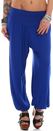 Yogapants in verschiedenen Farben Palazzohose Haremshose - S bis 4XL (32 34 36 38 40 42 44 46) Aladinhose Pumphose Yogahose Hose Yoga Baggy