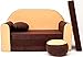 K1 Children's Fold-Out Sofa Couch Sofa Mini 3 in 1 Baby Set + Child Seat and Seat Sofa Cushion/Mattress