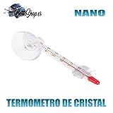 NANO TERMOMETRO DE CRISTAL TERMOMETROS PARA ACUARIOS TERMOMETRO DE ACUARIO TERMOMETRO ACUARIO PECERA PECES