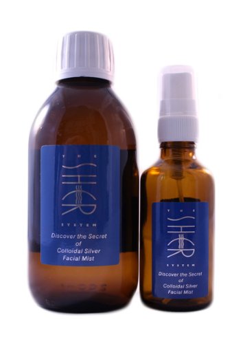 The Sher System Liquid Silver Facial Mist Refill Kit