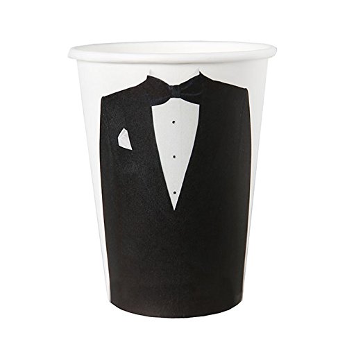 Pappbecher "Mr & Mrs" 10er Pack