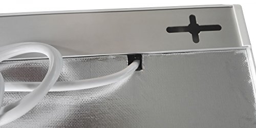 Viesta H900 Infrarotheizung Carbon Crystal (neueste Technologie) Heizpaneel Heizkörper Heizung heating panel ultraflache Wandheizung Weiß – 900 Watt - 7