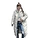 Produktbild Luckycat Damen Winterparka Frauen Winter Lang Jacke Steppjacke Daunenjacke Fleecejacket Wintermantel mit Kapuze Mantel Mode 2018