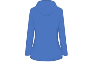 RIKAY Women Solid Rain Jacket Candy Color Outdoor Plus Size Hooded Windproof Loose Coat Water Proof Raglan Cuff Hooded Raincoat Overcoat Winter Warm Cute Jacket School Camping Hiking Outerwear