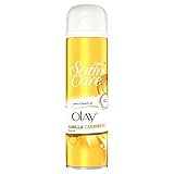 Gillette Satin Care and Olay Vanilla Cashmere Women's Shaving Gel, 200 ml