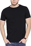 Colors Couture Half Sleeves Slim Fit Round Neck Black Cotton T-Shirt for Men RS.249 (72.00% Off) - Amazon