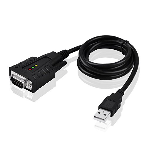 Top-Longer USB auf RS232 Seriell Adapter Konverter Kabel USB Seriell DB9 mit PL2303 Chipsatz für Windows Mac OS X 10.11 - 2