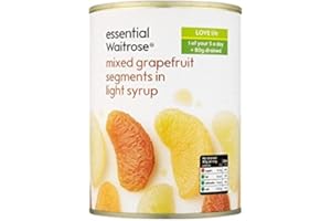 Segments De Pamplemousse Mélangés Au Sirop Couronne Royale / 540G Essentielle De Waitrose - Paquet de 4