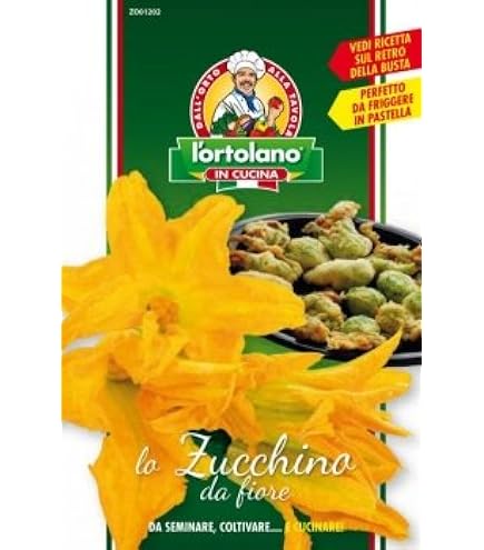 Semi Di Zucchino Genovese Da Fiore - Per Coltivare Fiori Di Zucca In Giardino O Vaso - Foto 6