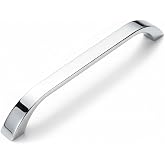 G&ouml;ksu Krom Metal Mutfak Dolap Kulpları, &Ccedil;ekmece Kapak Kulbu, Mobilya Kulp (160 mm, Adet, 1)