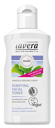 lavera Purifying Facial Toner · Micellar Technology · Combination & Blemished Skin · Vegan ? Organic Skin Care ? Natural & Innovative Cosmetics ? 125ml