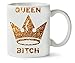 Produktbild MugWorld Bitch Crown Style Funny Hipster Slogan Klassische Teetasse Kaffeetasse