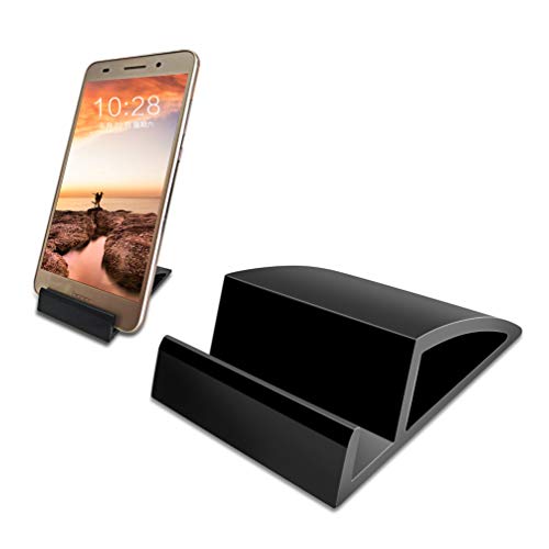 Preisvergleich Produktbild FDG-Handyständer Tischständer Solider Aluminiumständer für alle Smartphone-Tablets - Schwarz