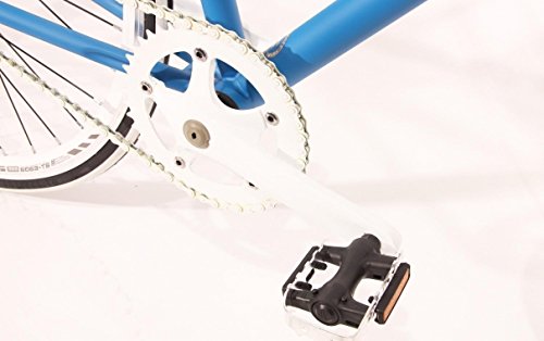 Leader FF1 28 Zoll Singlespeed/Fixie Blau Matt (2016) - 5