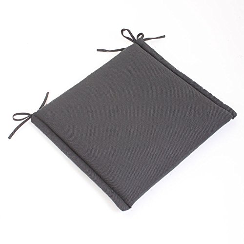 AU61K: AUFLAGE KISSEN SOLO MINI 40 x 42 CM - ANTHRAZIT