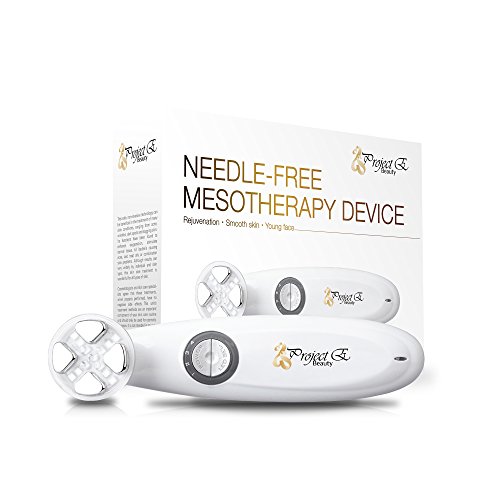 Project E Beauty Portable Skin Care System, LED & Facial Massager, Skin Rejuvenation Machine, Handheld,WIRELESS, Personal Skin Care Device