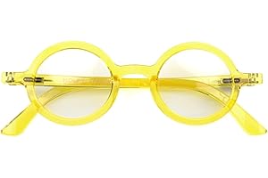 LONDON MOLE Gafas | Gafas de lectura Moley | Gafas Redondas | Lectores Geniales | Gafas de lectura con estilo | Hombres Mujeres Unisex | Bisagras de resorte