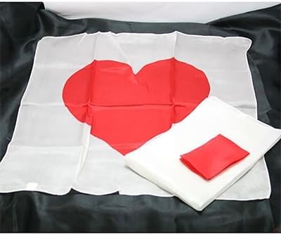 Magic Trick | Heart Scarf Set by JL Magic | Stage / Parlor Performer