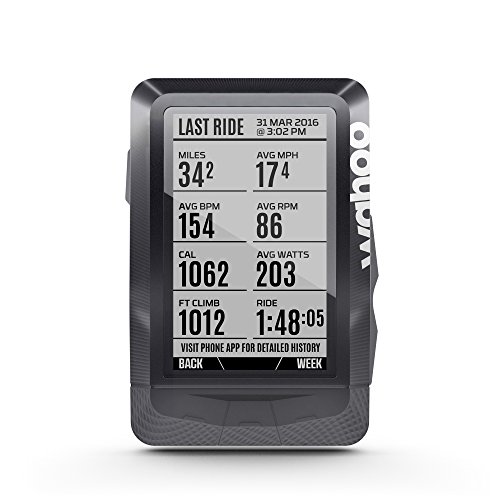 Wahoo Fitness Wahoo Elemnt Gps-Fahrradcomputer, Schwarz, One Size - 8