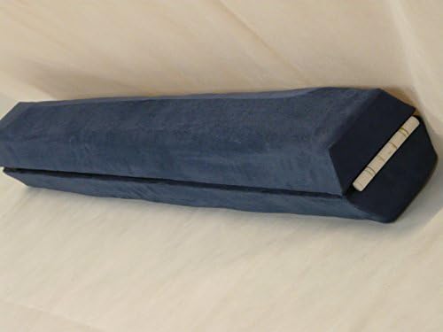 Blue 8ft long folding gymnastics beam