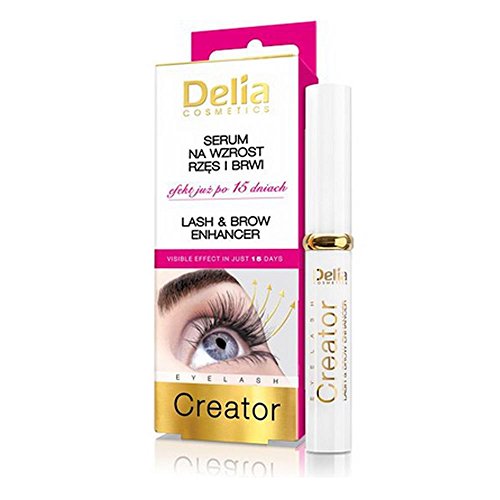 Delia Lash & Brow Enhancer Eyelash Creator 10ml - Visible effects in just 15 days!