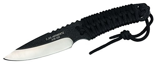 Herbertz Uni Fodero Nero Nylon Cintura Coltello, Multicolore, Taglia Unica