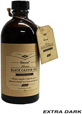 Extra Dark Jamaican BLACK CASTOR OIL 100% Pure Oil For Hair Growth & Hair loss Treatment 300 Ml/ 10.56 oz