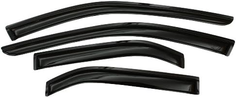 Auto Ventshade 94985 Original Ventvisor Side Window Deflector Dark Smoke, 4-Piece Set for 2011-2018 Volkswagen Jetta