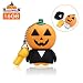 Produktbild MECO Speicherstick 16gb, USB Stick Memory Stick USB 2.0 Pen Drive USB Flash Laufwerk mit Schlüsselanhänger für Halloween/Weihnachten Geschenk für Familie Freund Kind