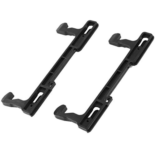 Magnetron Deurklink for GALANZ 13.2 cm Length 2 Pieces Zwart