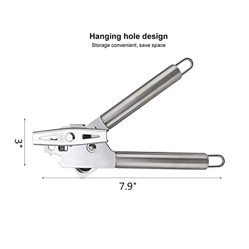 Aseun Dosenöffner Flaschenöffner Zinn Edelstahl Der Küchenhelfer Büchsenöffner ist Werkzeug die für jede moderne Küche - 7