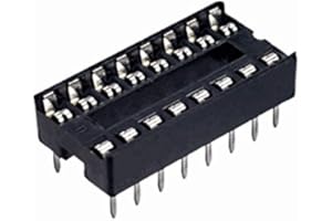DAZZLETECH 10 x 16 Pin DIL Socket DIP IC solder holder socket adapter for Integrated circuits 2.54mm Pitch