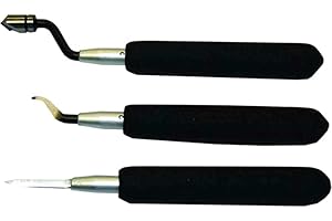 NOGA DEBURRS Noga 3 Piece Micro Deburring Tool Set