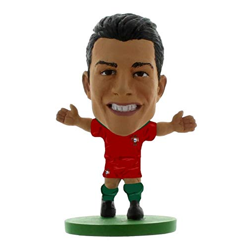 Portugal - Figura SoccerStarz de Ronaldo (Talla Única) (Rojo)