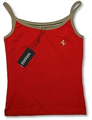 Ferrari F1 equipo Ladies algodón tiras Top tirantes, mujer, rojo, large
