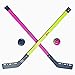 Produktbild Kinder Streethockey SET Feld Eis Halle Straßen Hockey Spiel 2 Schläger 1 Ball 1 Puck