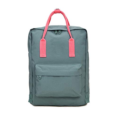 Fjällräven Kånken Mini Mochila de Senderismo Unisex Adulto, Multicolor (Frost Green/Peach Pink), 7 l (29 x 20 x 13 cm)