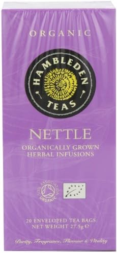 Organic Nettle Teabags 27.5 g (Pack of 6, Total 165 g)