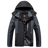 Mit Fleece gefüttert, super angenehm und warm zu tragen, schützt vor kalten Klima bis -30 Grad und vor Kälte, Regen, Wasser und UV