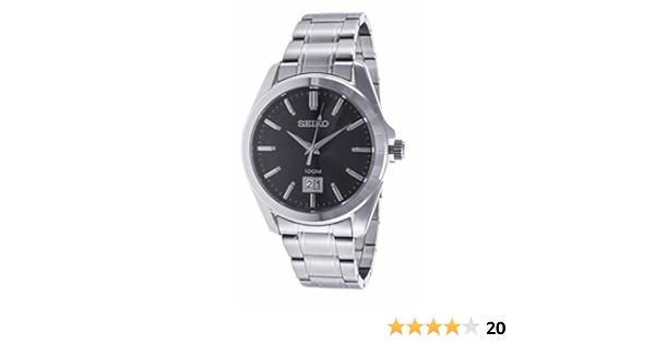 Seiko Herren Analog Quarz Uhr mit Edelstahl Armband SUR009P1 : Amazon.de:  Uhren