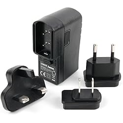 DURAGADGET Kit De Adaptadores con Cargador para Auriculares Creative Sound Blaster EVO Wireless, EVO ZxR, EVO, Jam, Tactic3D Rage Wireless V2.0, WP-450 - ¡Conecte Su Smartphone por Todo El Mundo!