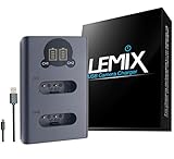 Muy compacto, práctico y ligero. Cargue las baterías separadamente o en pares mientras monitorea el progreso de carga de cada batería Puede enchufarse con el cable USB (incluido con el cargador) a un ordenador, a un adaptador USB para red eléctrica, un power bank o el enchufe USB del coche. Certificado de aprobación CE de modelo. Dos años de garantía. {3671-3671}