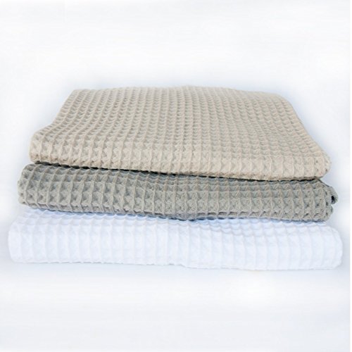 Badetuch, Air Waffle, Uchino – Beige - 2