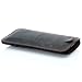 Produktbild germanmade. g.4 iPhone 8 Pus, iPhone 7 Plus und iPhone 6s Plus Hülle aus Leder night / schwarz mit Zuglasche