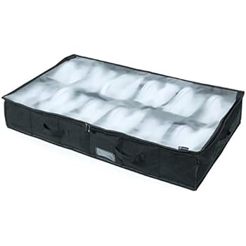 Goodington Unterbettkommode für Schuhe | 12 Paar+ | Unterbett