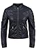 Produktbild VERO MODA Pulani Damen Kunstlederjacke Bikerjacke mit Stehkragen Eng Anliegend, Größe:XL, Farbe:Night Sky