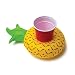 Produktbild Aufblasbare Getränkehalter, Pineapple Inflatable Pool Coasters, Aufblasbares Flaschenhalter Badespielzeug Pool Untersetzer für Bier Getränke Saft, Pool Party Beach Festival Urlaub Geburtstag Halloween Weihnachten