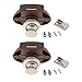Produktbild Shiwaki 2 Stück Push Button Catch Door Lock Verriegelung Keyless-Schrank Lock Catch Schrankknopf Lock für Pferdeanhänger Camper
